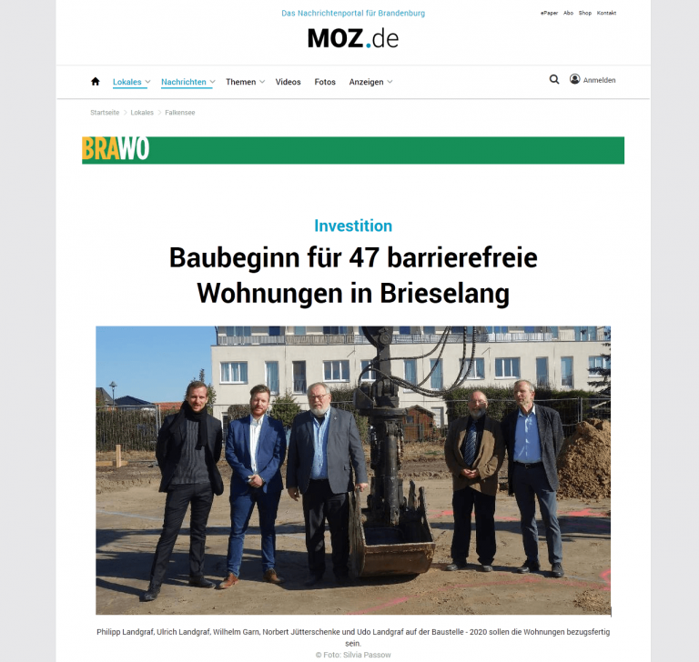 Bericht in der Moz