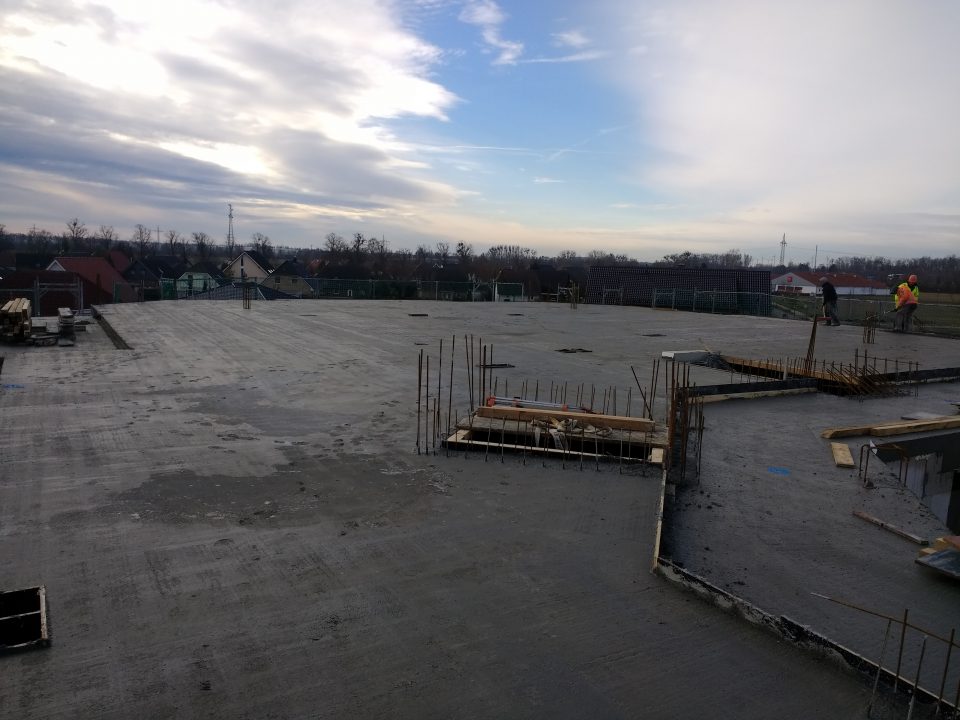 Blick vom neusten Stockwerk