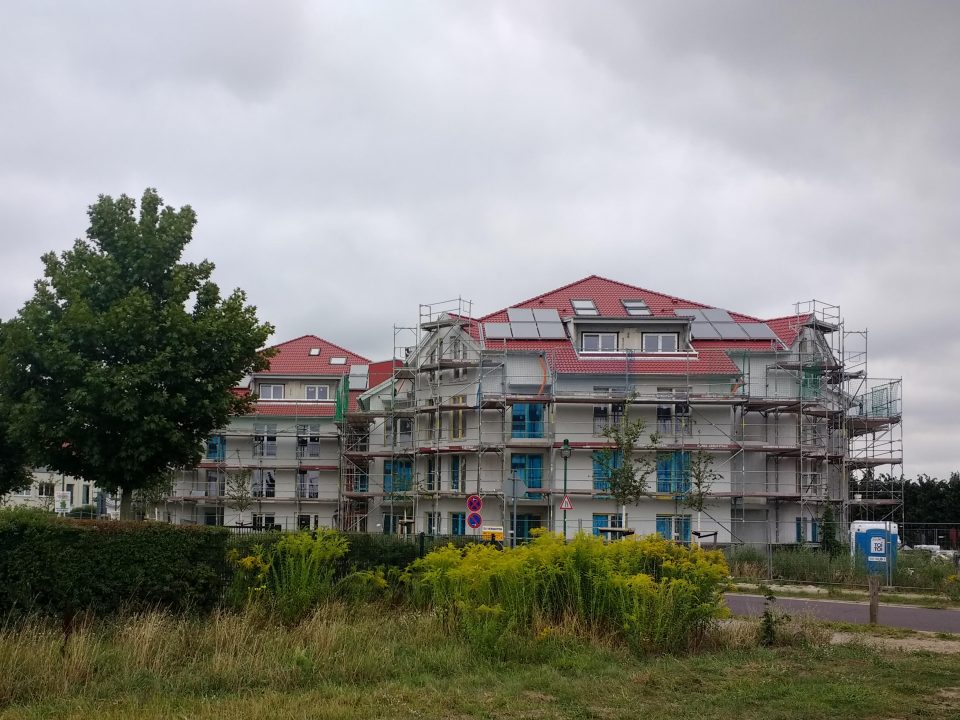 Fassade beinahe fertig